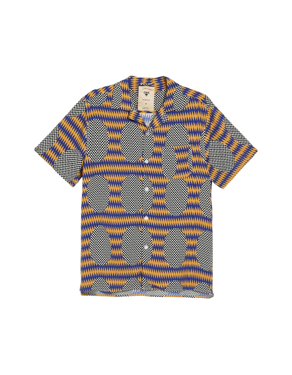 Camisa OAS Company de Viscosa Chester Finesse - ECRU