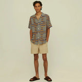 Camisa OAS Company de Viscosa Chester Finesse - ECRU