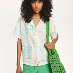 Camisa oversize juices - ECRU