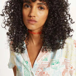 Camisa oversize juices - ECRU