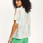 Camisa oversize juices - ECRU