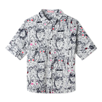 Camisa oversize visage - ECRU