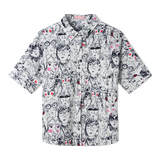 Camisa oversize visage - ECRU