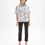 Camisa oversize visage - ECRU
