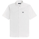 Camisa Oxford Manga Corta - ECRU