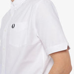 Camisa Oxford Manga Corta - ECRU