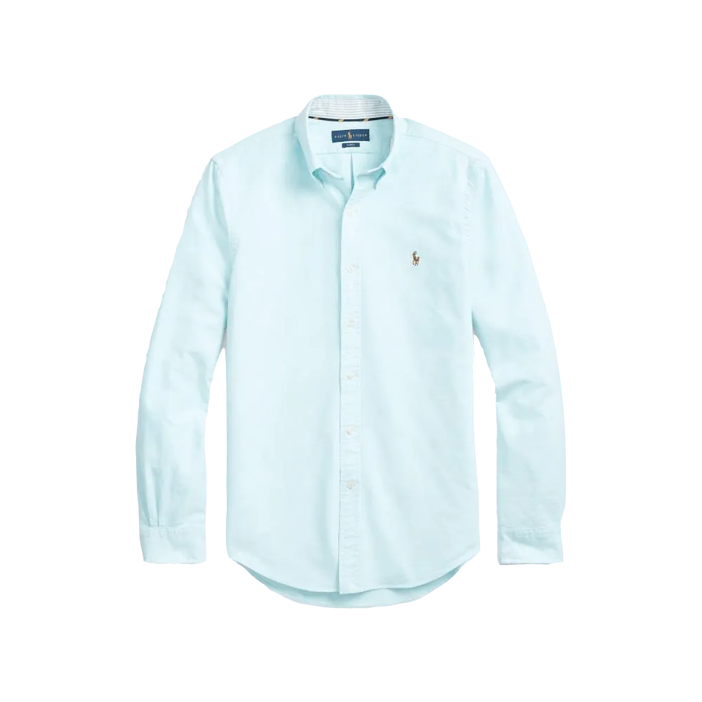 Camisa Oxford Slim Fit - ECRU