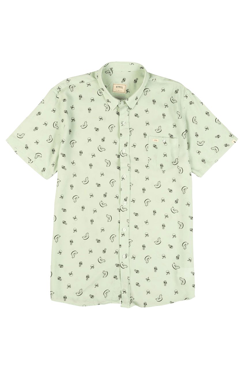 Camisa Paina Mistic Jade - ECRU