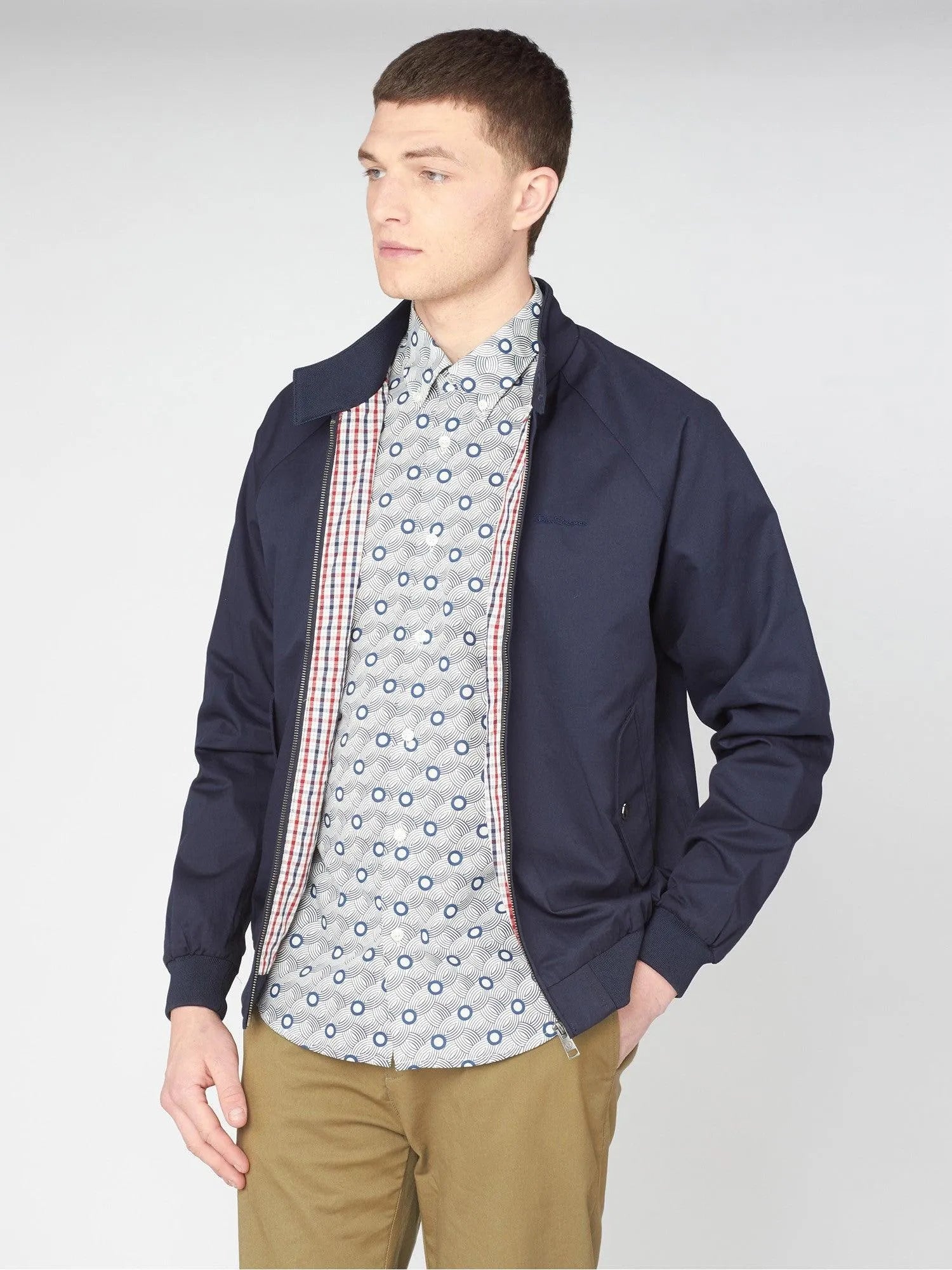 Camisa Retro Print - ECRU