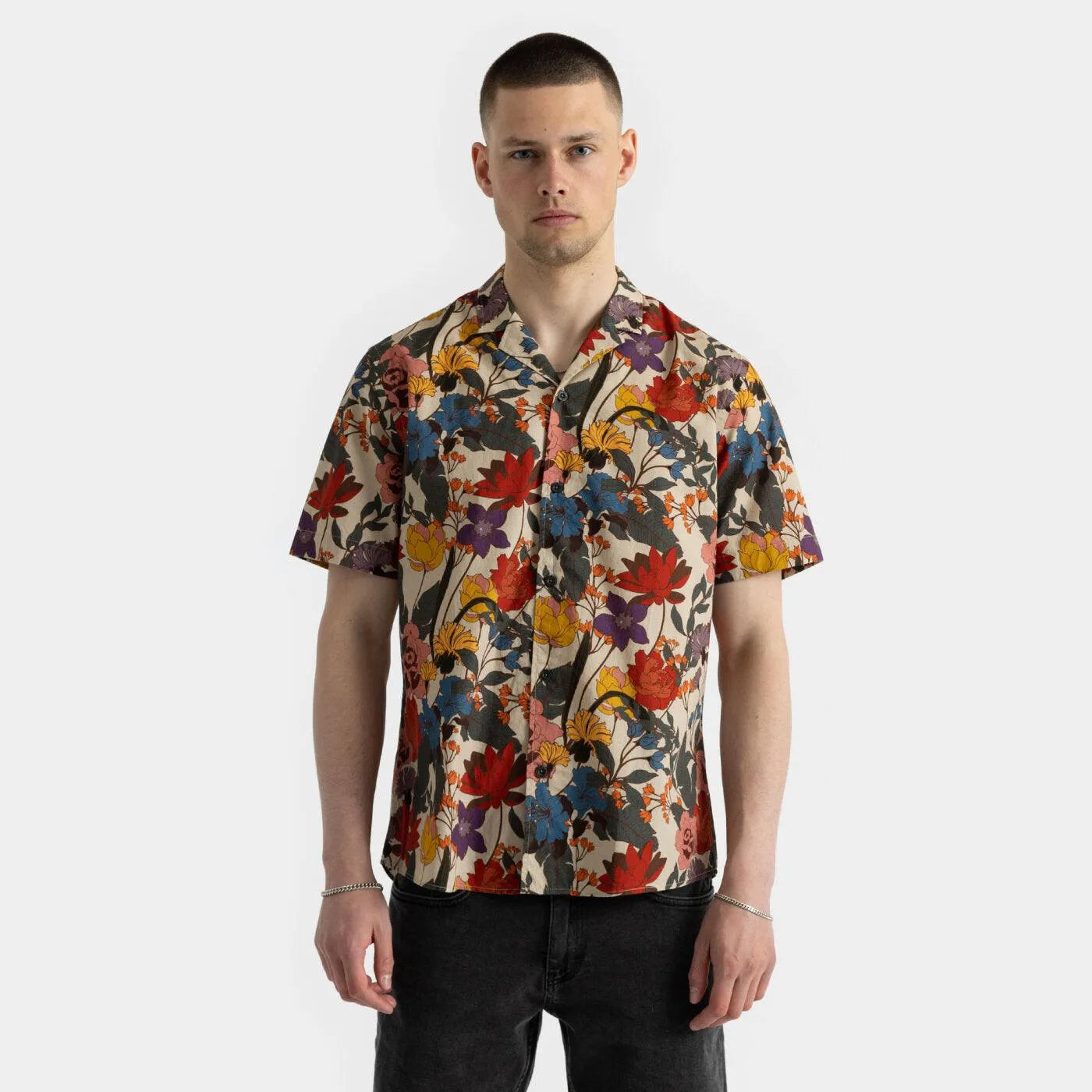 Camisa Revolution 3926 Khaki - ECRU