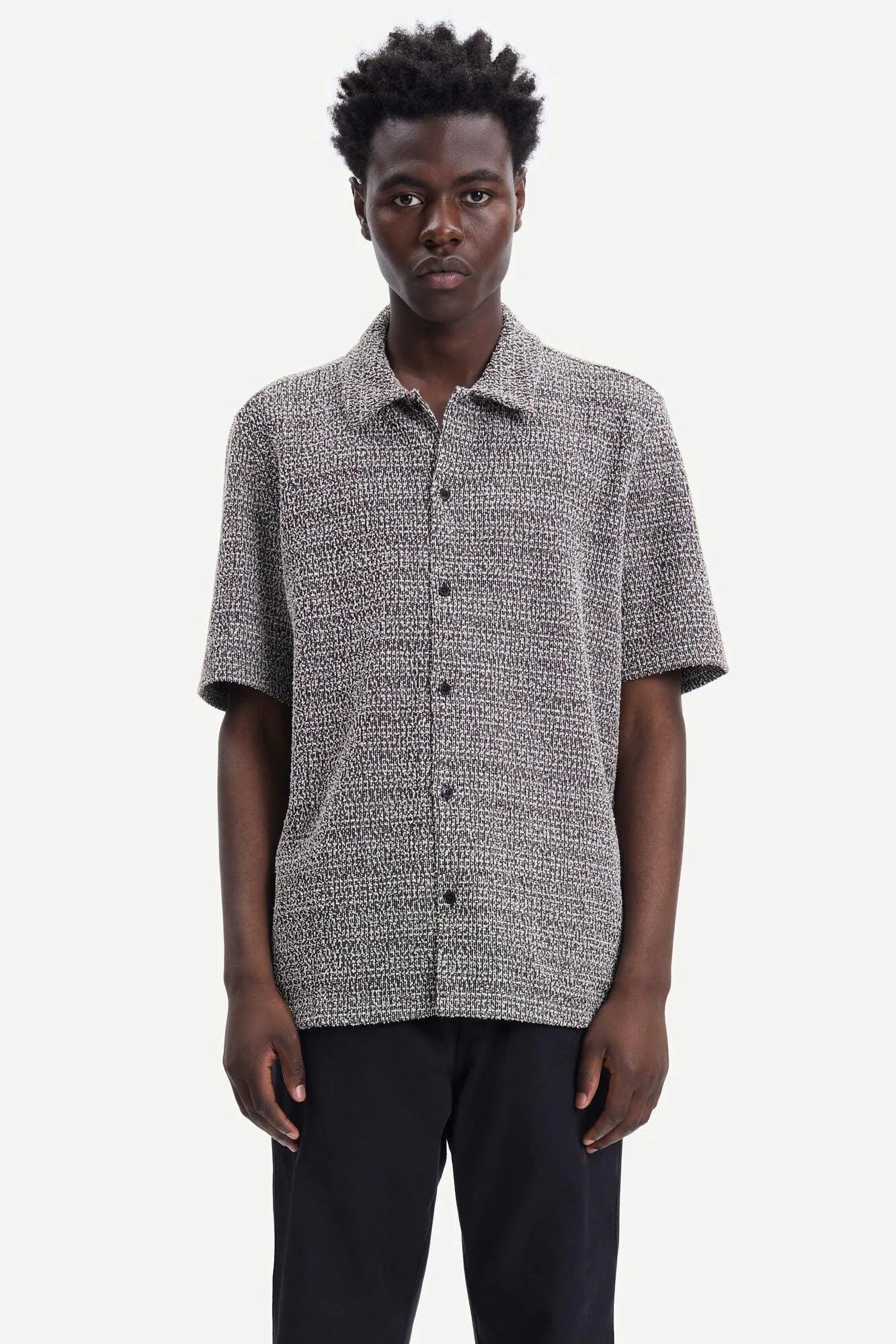 Camisa Samsøe Samsøe Kvistbro 14648 Hay Melange - ECRU