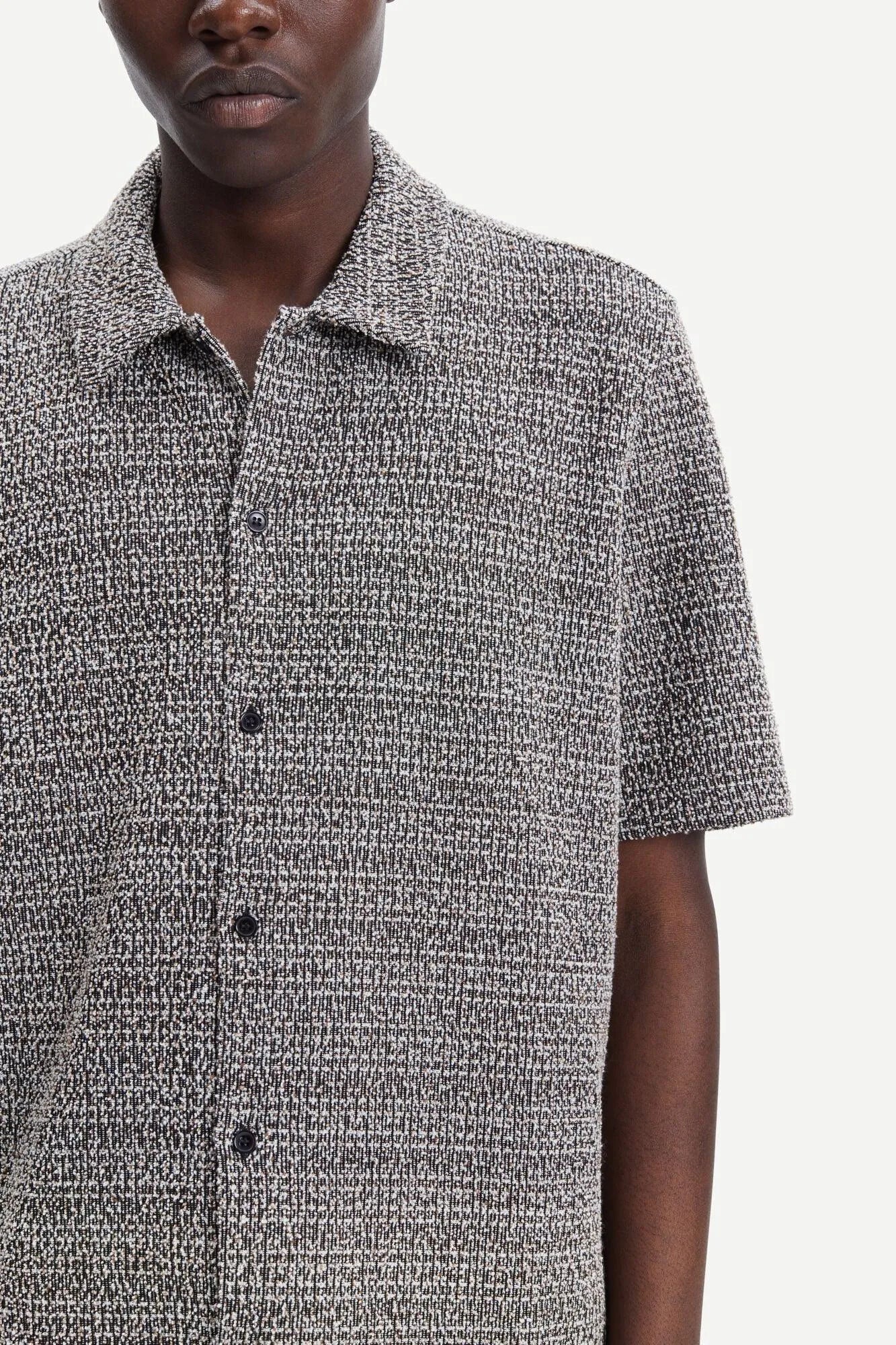 Camisa Samsøe Samsøe Kvistbro 14648 Hay Melange - ECRU