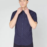 Camisa Scattered Geo - ECRU