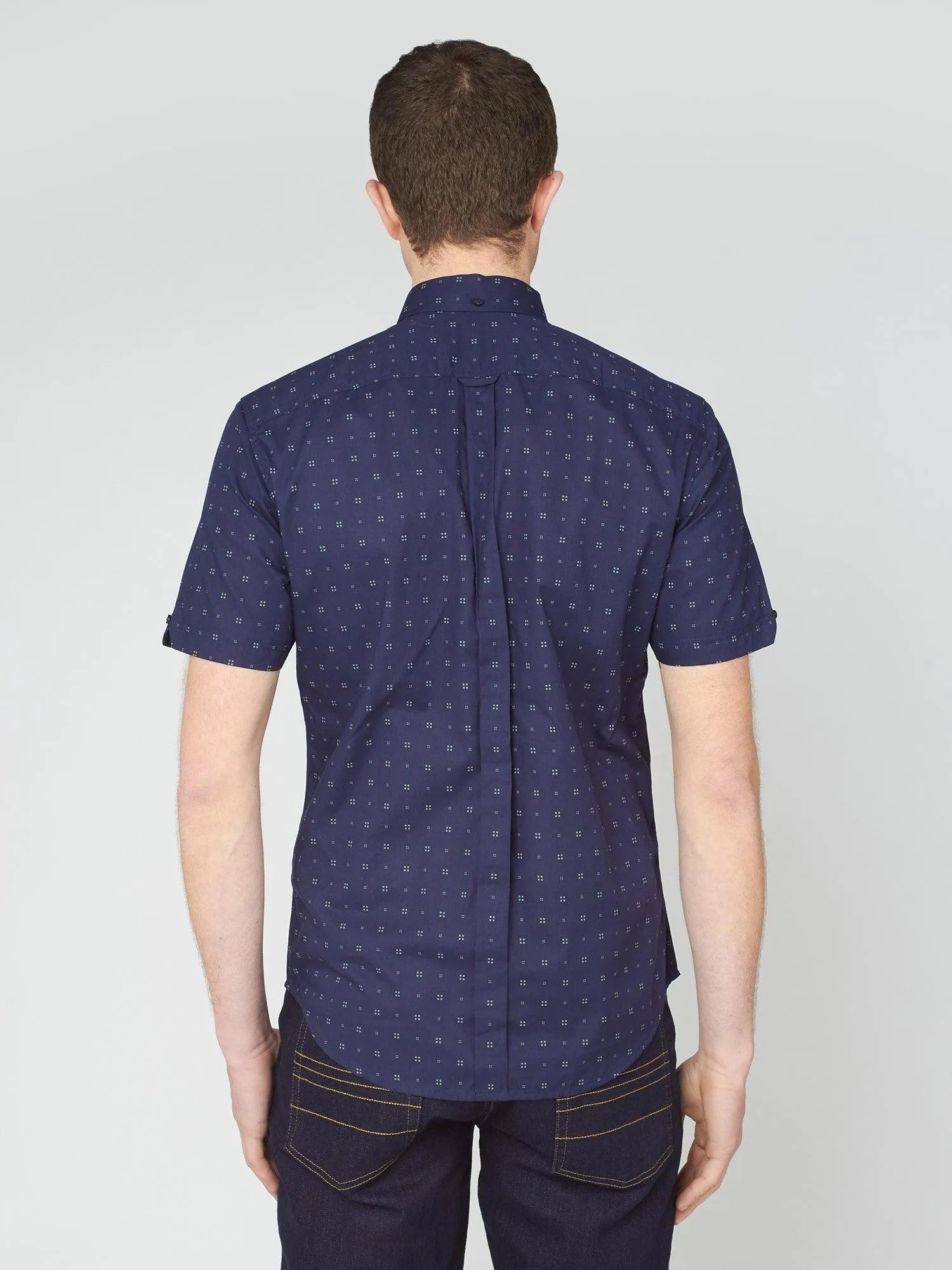 Camisa Scattered Geo - ECRU