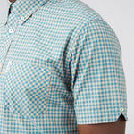 Camisa Signature Gingham New Orange - ECRU