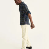 Camisa Slim Fit Alpha 360 Button Up - ECRU