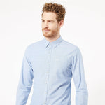 Camisa Slim Fit Cuello 2 Botones - ECRU