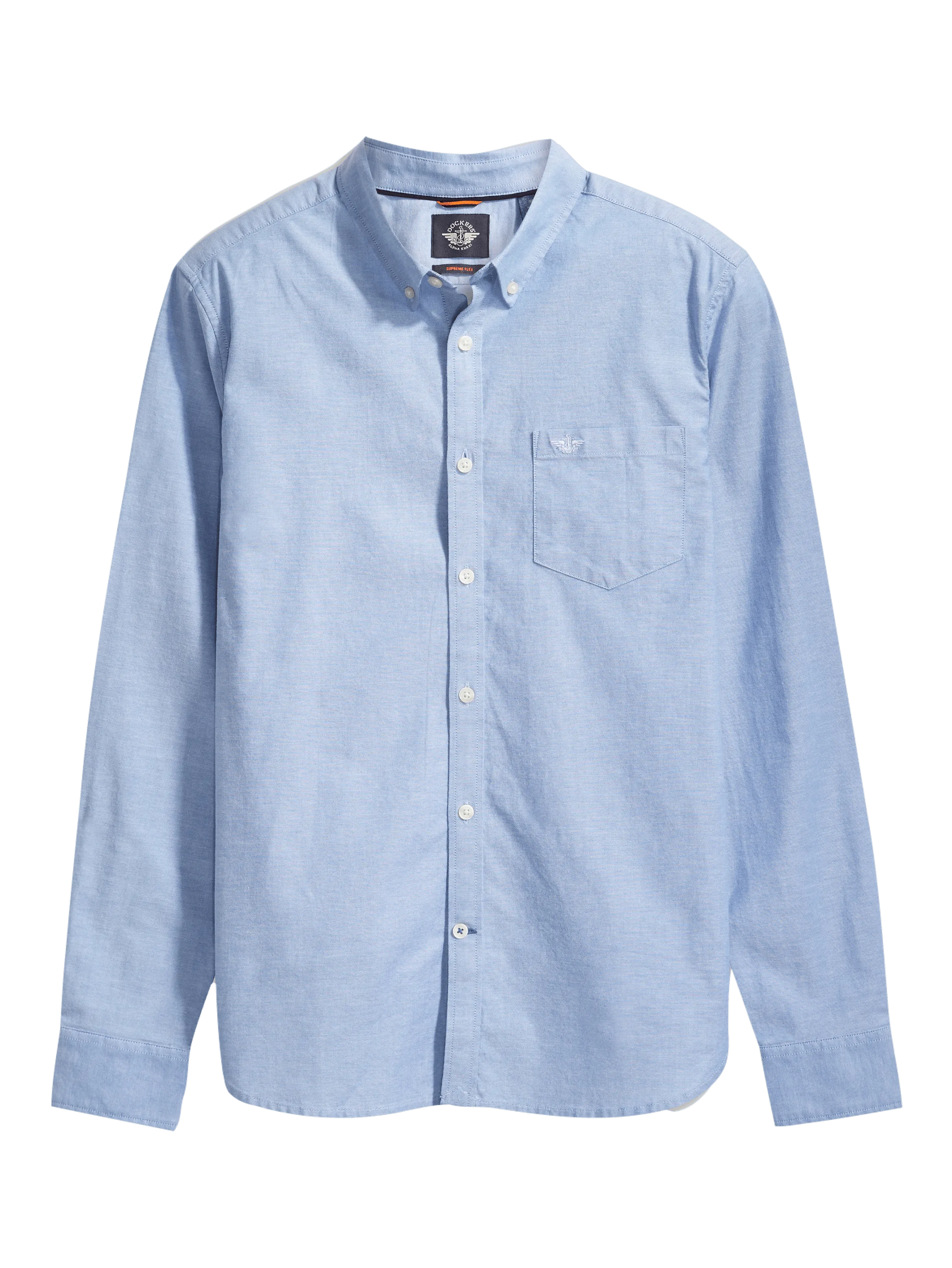 Camisa Slim Fit Cuello 2 Botones - ECRU