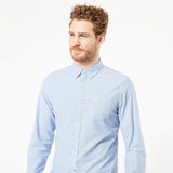 Camisa Slim Fit Cuello 2 Botones - ECRU