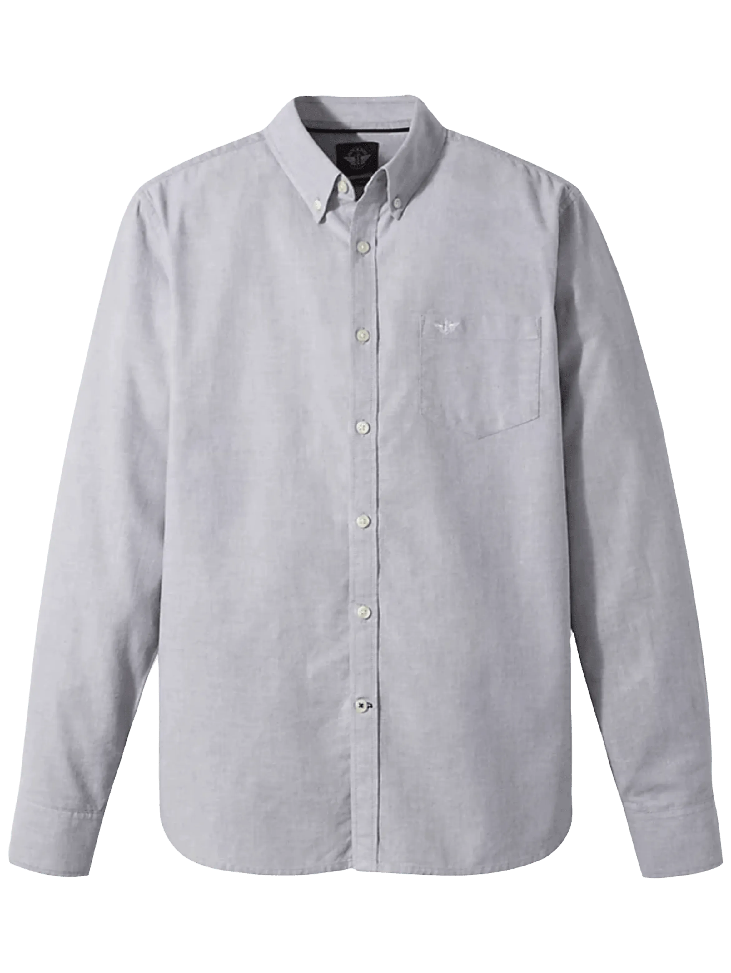 Camisa Slim Fit Cuello 2 Botones - ECRU