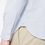 Camisa Slim Fit Cuello 2 Botones - ECRU