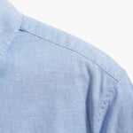 Camisa Slim Fit Cuello 2 Botones - ECRU