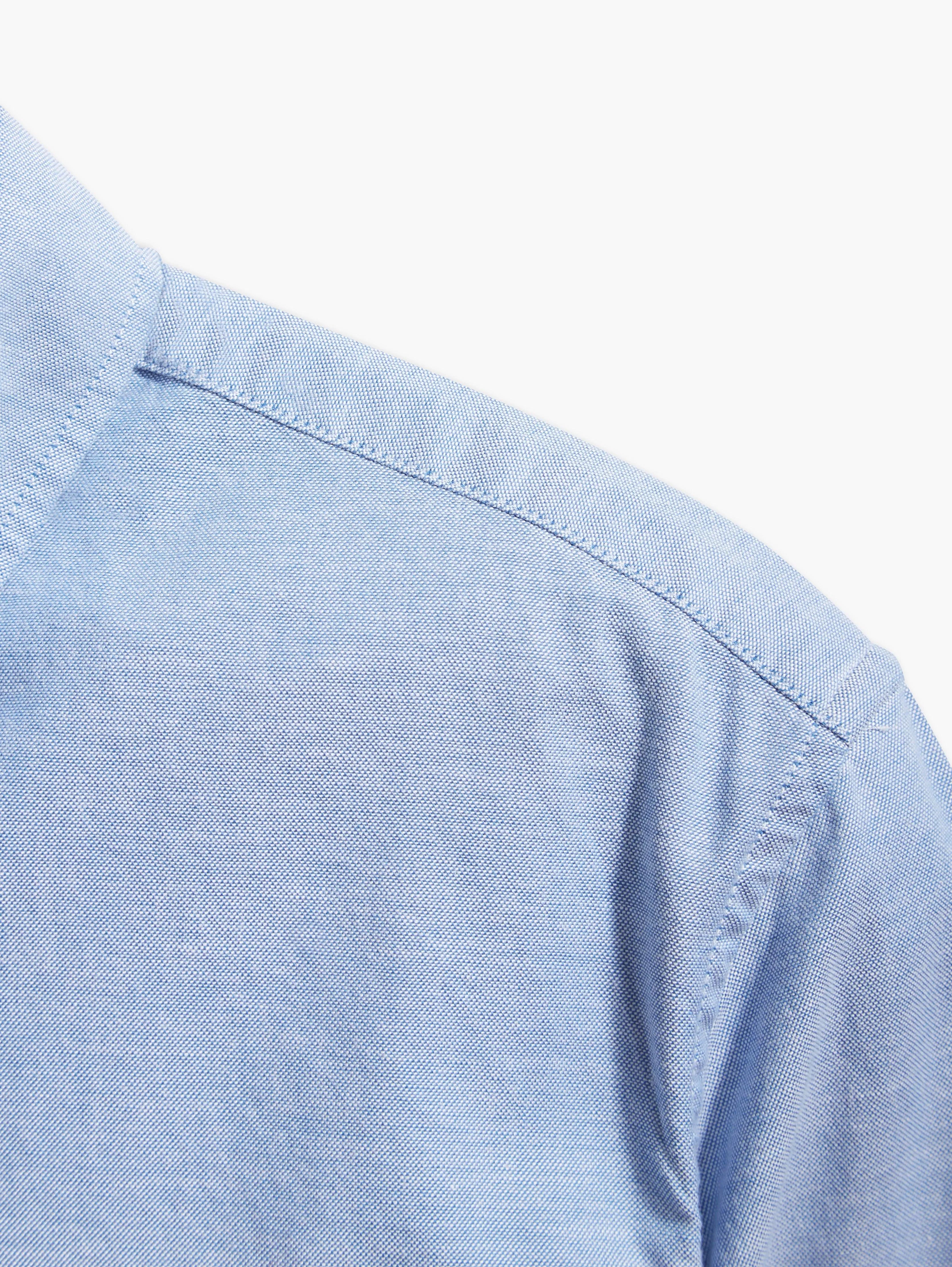 Camisa Slim Fit Cuello 2 Botones - ECRU