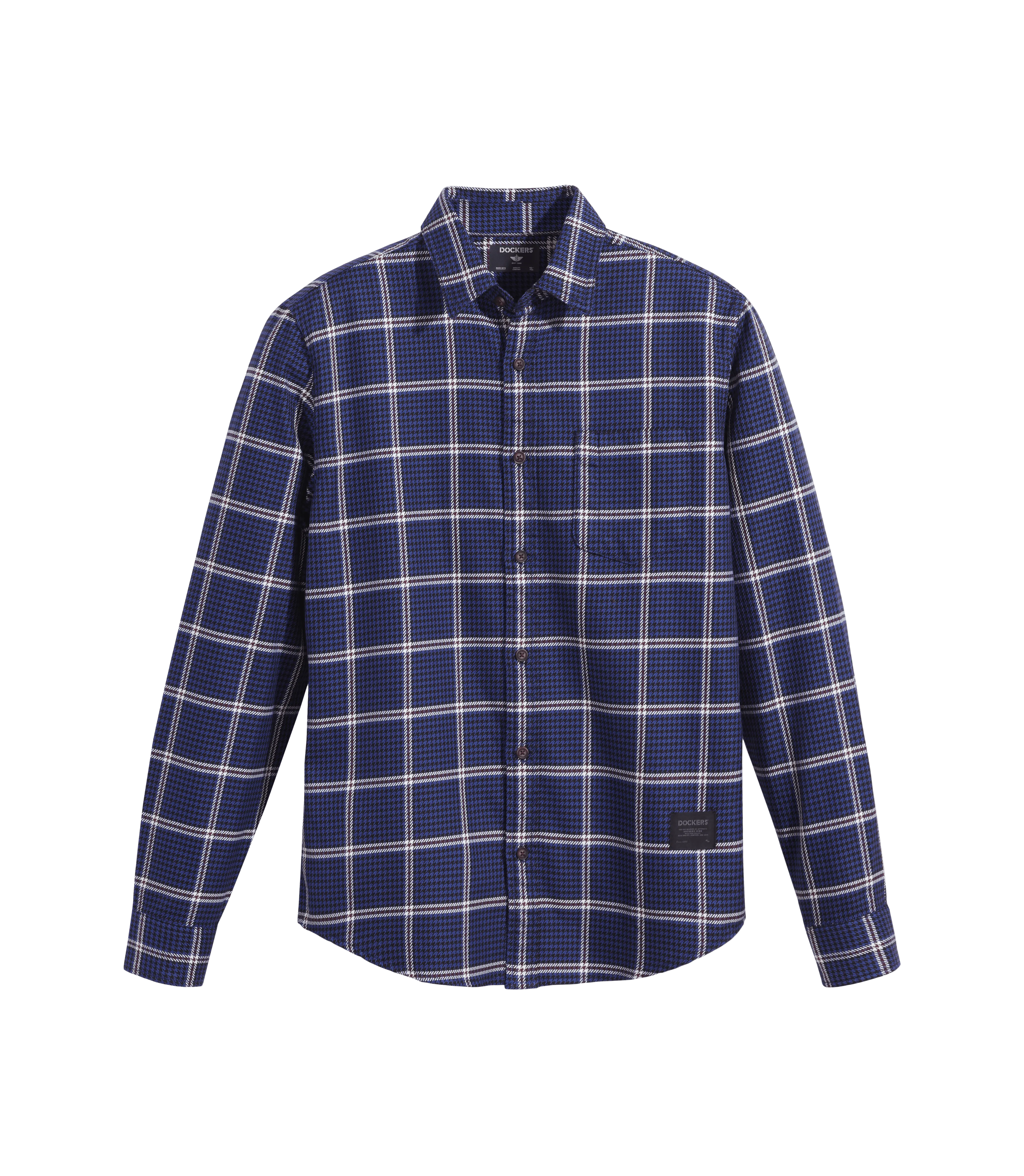 Camisa Slim Fit Icon Button Up - ECRU