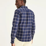 Camisa Slim Fit Icon Button Up - ECRU
