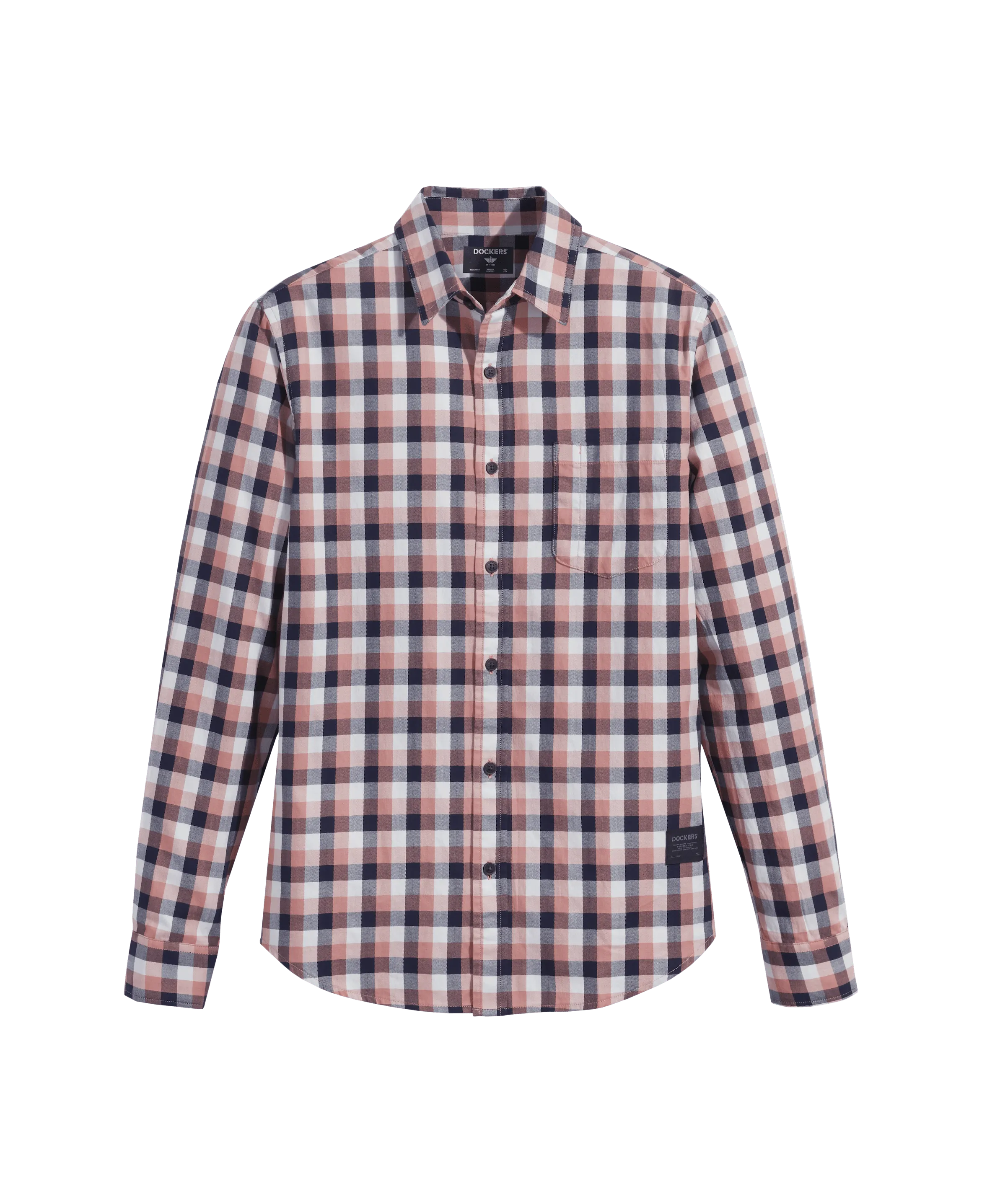 Camisa Slim Fit Icon Button Up Shirt - ECRU