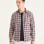 Camisa Slim Fit Icon Button Up Shirt - ECRU