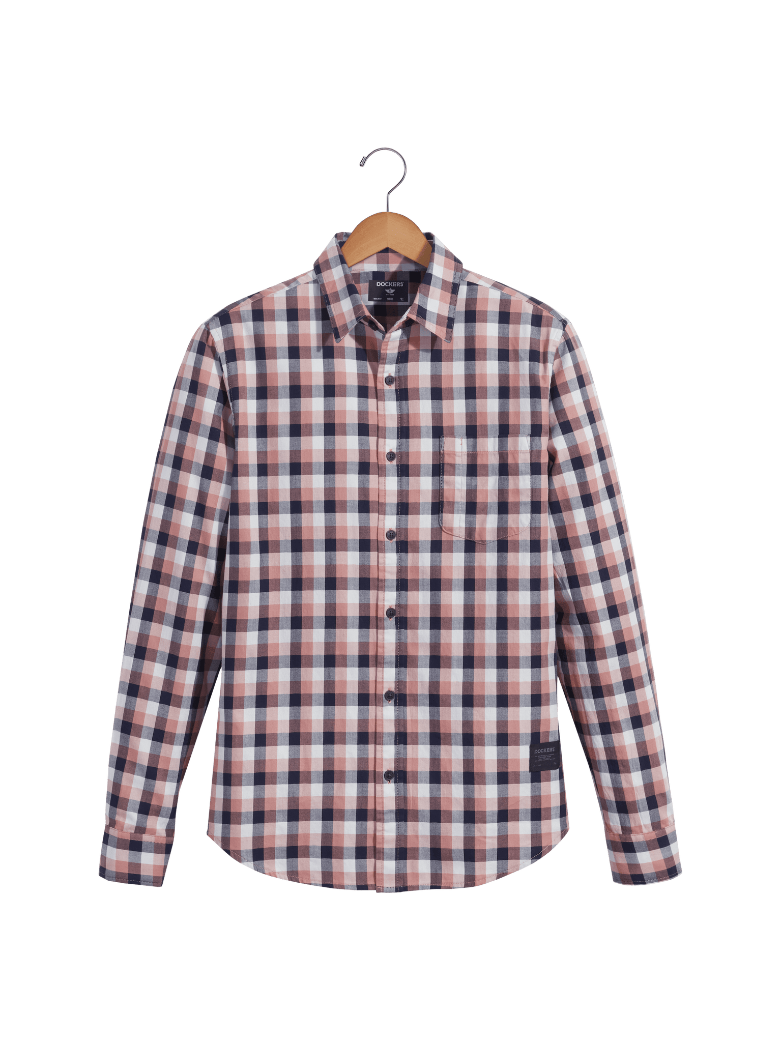 Camisa Slim Fit Icon Button Up Shirt - ECRU
