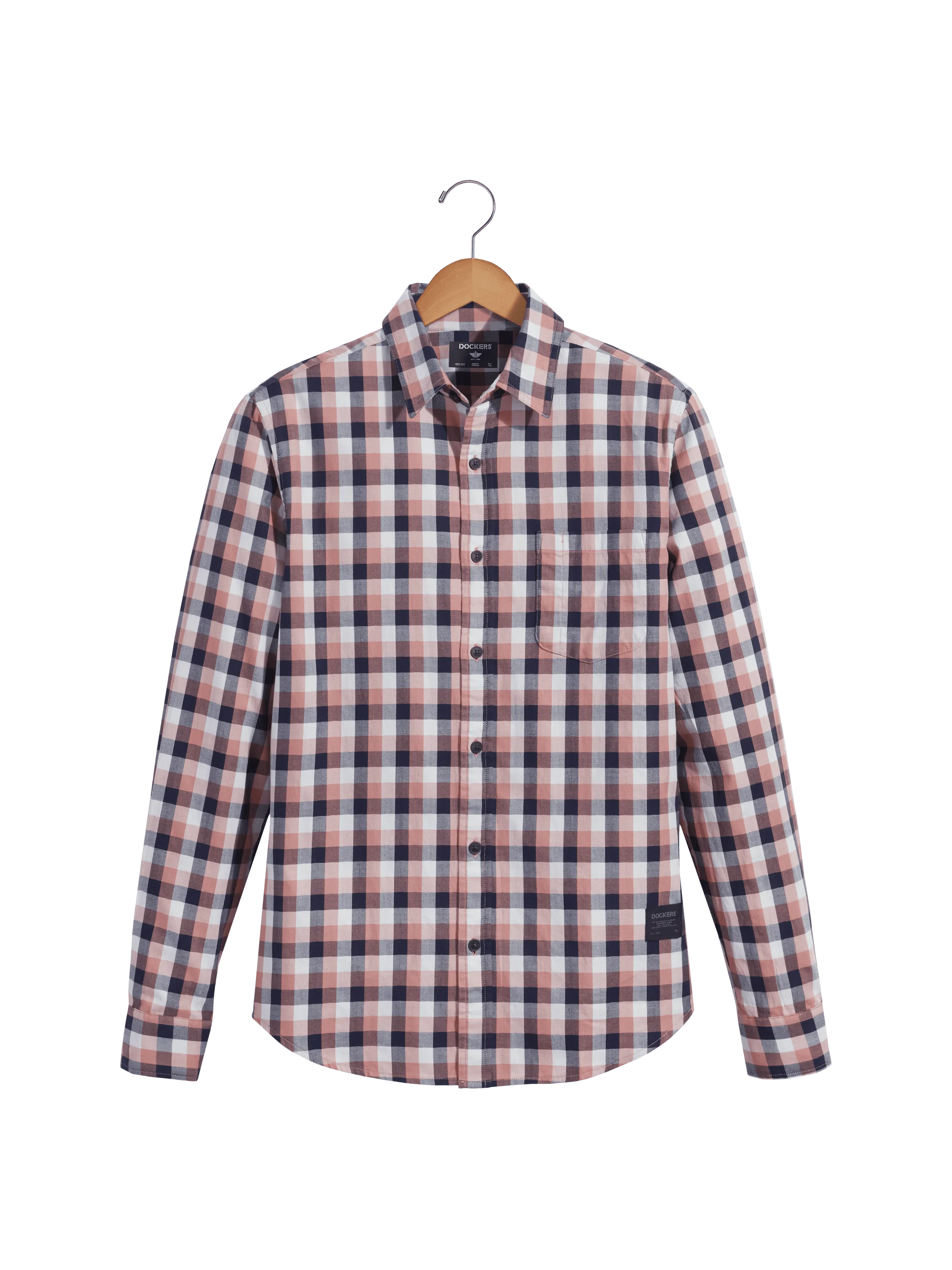 Camisa Slim Fit Icon Button Up Shirt - ECRU