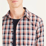 Camisa Slim Fit Icon Button Up Shirt - ECRU