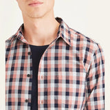 Camisa Slim Fit Icon Button Up Shirt - ECRU