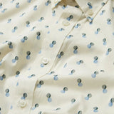 Camisa Spot Print - ECRU