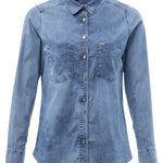 CAMISA VAQUERA REGULAR - ECRU