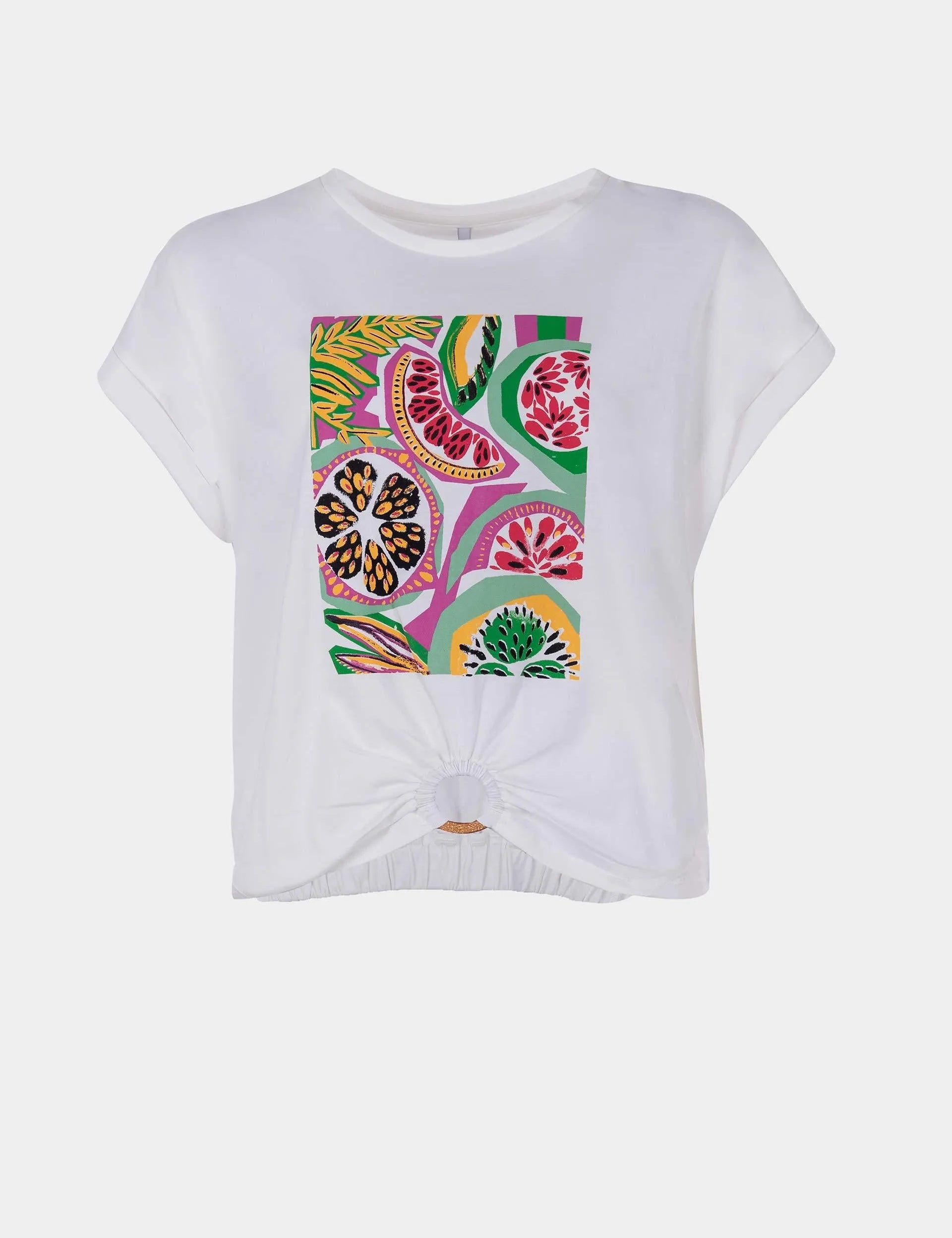 Camiseta Abacate - ECRU