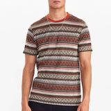 Camiseta Akkikki Jacquard Cinnamon Stick - ECRU