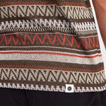 Camiseta Akkikki Jacquard Cinnamon Stick - ECRU