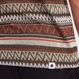 Camiseta Akkikki Jacquard Cinnamon Stick - ECRU