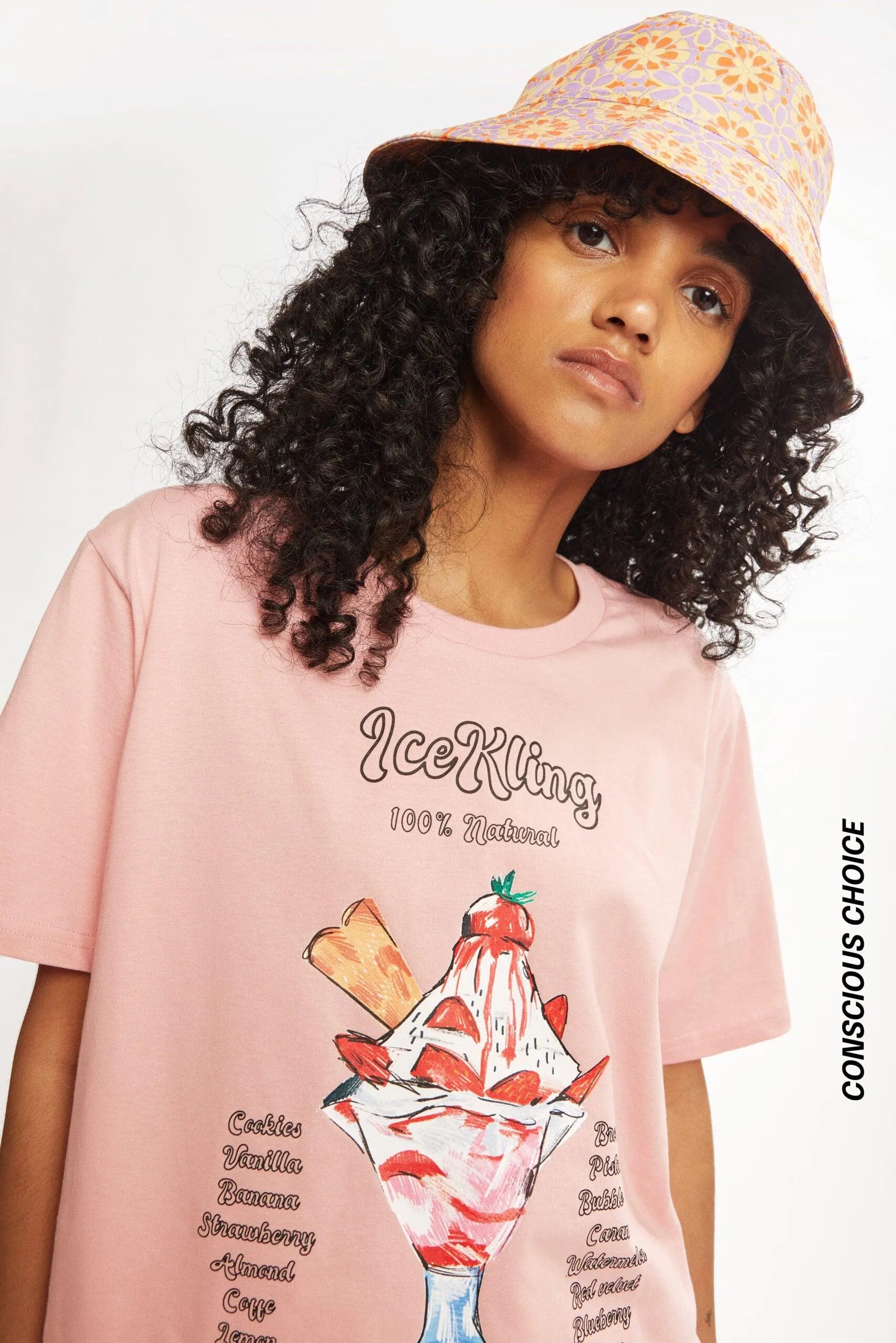 Camiseta algodón orgánico IceKling - ECRU