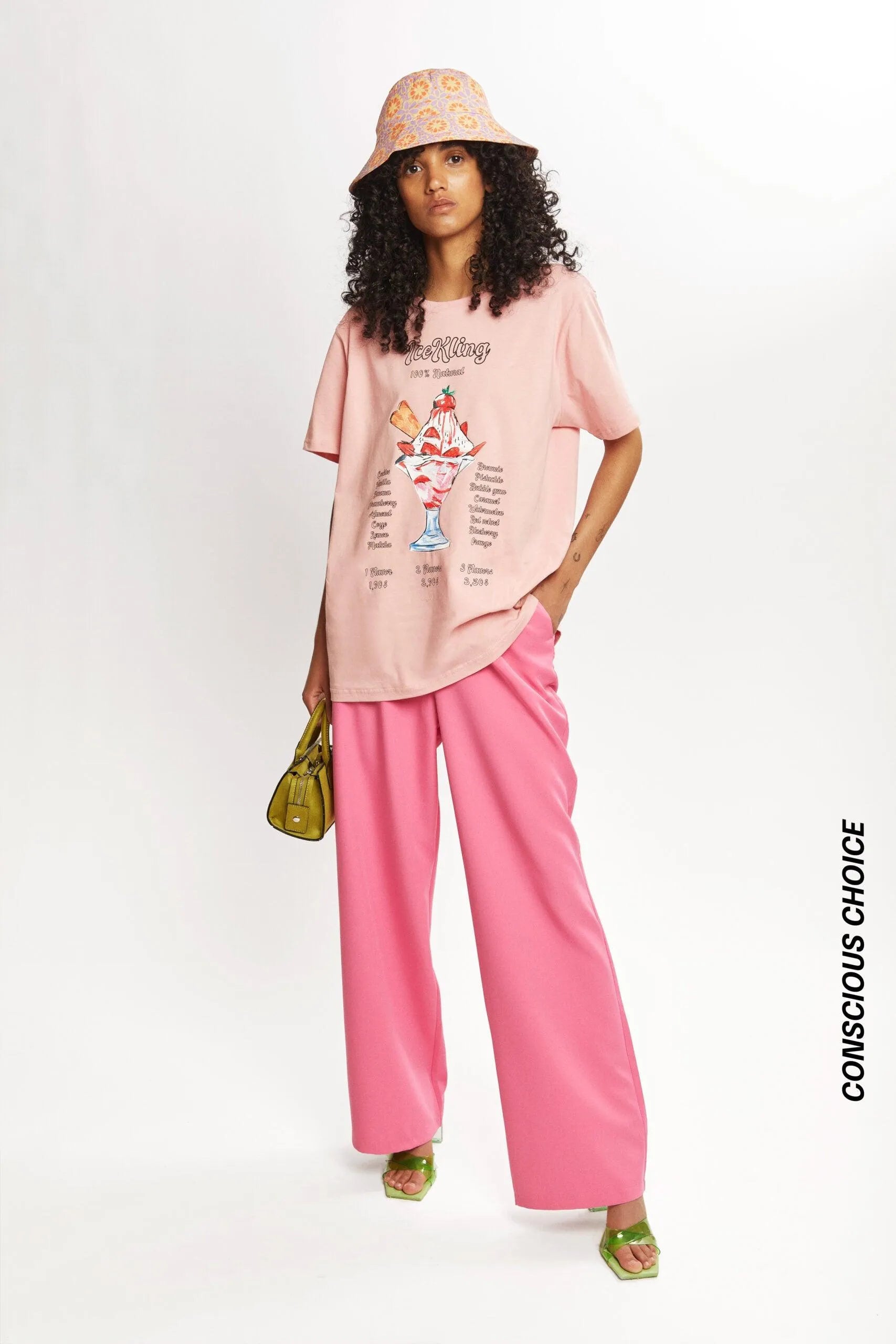 Camiseta algodón orgánico IceKling - ECRU