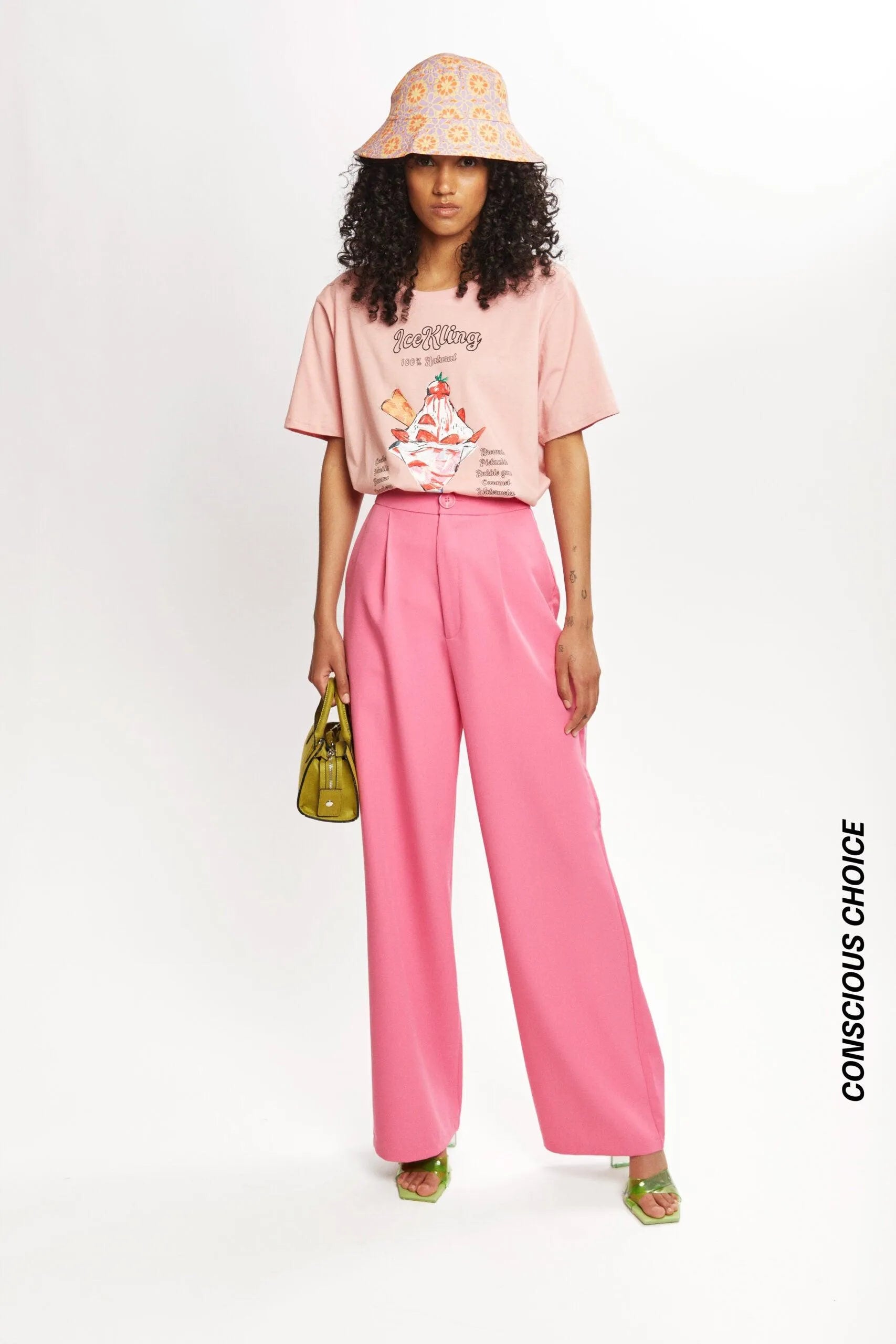 Camiseta algodón orgánico IceKling - ECRU