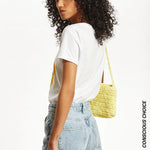 Camiseta algodón orgánico smiley - ECRU