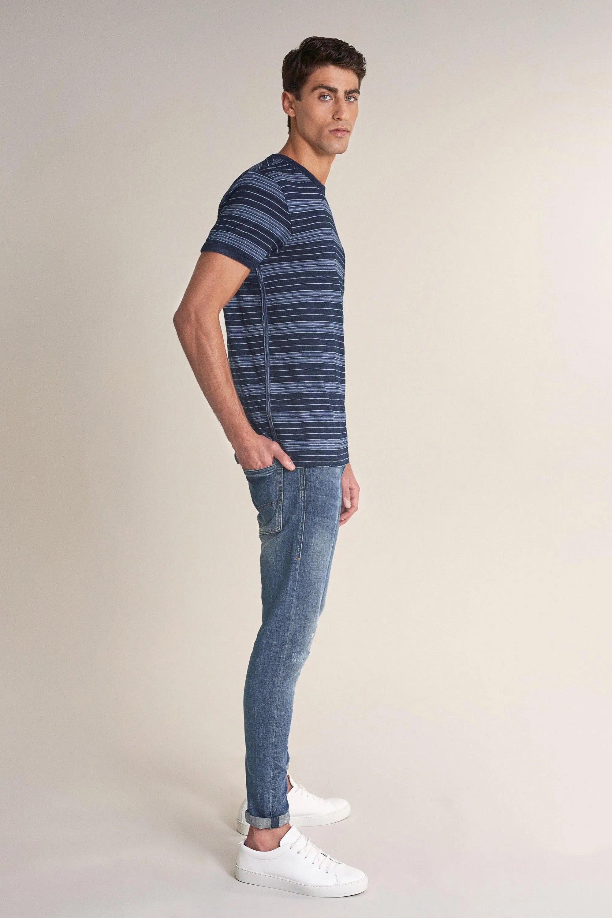 Camiseta Allover - ECRU