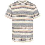 Camiseta Anerkjendt Manga Corta Akkikki Jacquard Tofu - ECRU