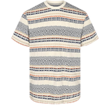 Camiseta Anerkjendt Manga Corta Akkikki Jacquard Tofu - ECRU