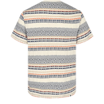 Camiseta Anerkjendt Manga Corta Akkikki Jacquard Tofu - ECRU