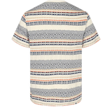 Camiseta Anerkjendt Manga Corta Akkikki Jacquard Tofu - ECRU